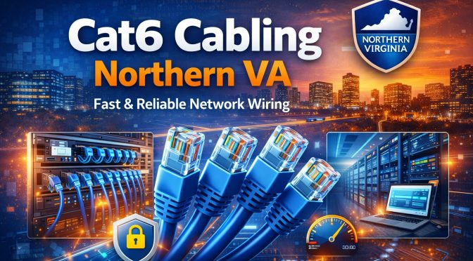Cat6 Cabling Northern VA Fast & Reliable Network Wiring
