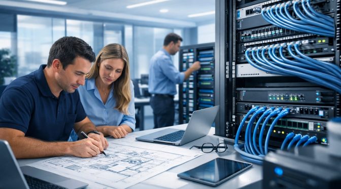 Office Network Cabling Plan Guide Before Moving Office