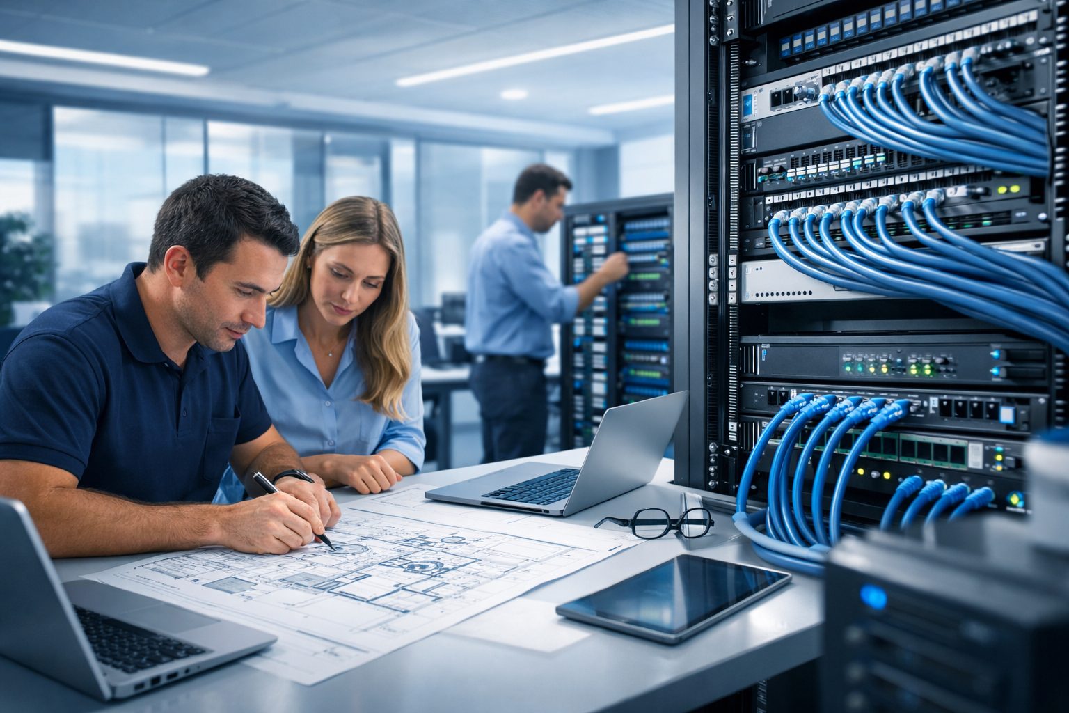 Office Network Cabling Plan Guide Before Moving Office